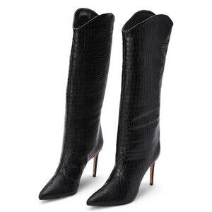 Schutz Maryana Pointed Toe Boots Women Size 7.5 B